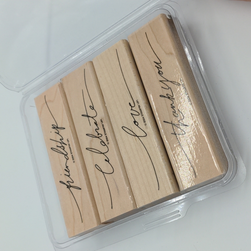 Stampin' Up! Wonderful Words.